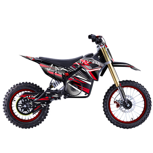 TAKANI ELECTIC DIRT BIKE 680MM SEAT HEIGHT