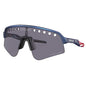 0OO9465-2839 Oakley Sutro Lite Sweep TLD Blue Colorshift Frame with PRIZM Grey Lens