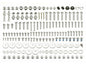 COMPLETE HARDWARE BOLT PACK SUZUKI RM125 RM250 RMZ250 RMZ450 RMX450
