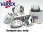 PISTON KIT VERTEX 76.95MM SUZUKI RMZ250 16-24