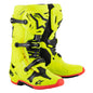 Alpinestars Tech-10 MX Boots Yellow Fluoro