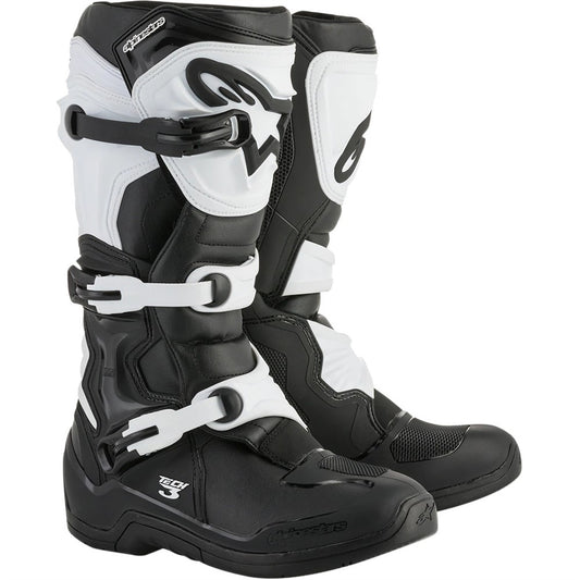 Alpinestars Tech-3 MX Boots Black/White
