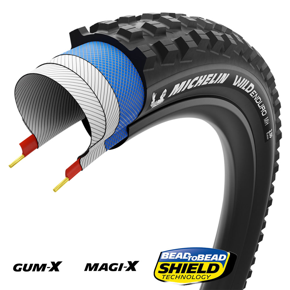 MICHELIN Wild Enduro MH Performance Line tyre tech