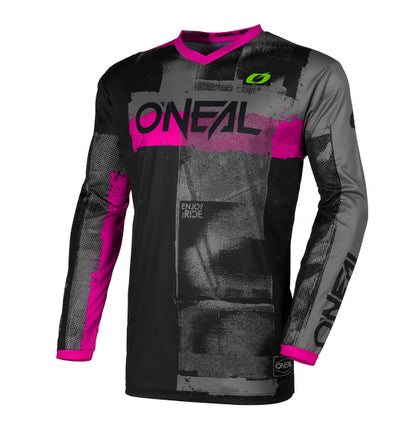 O'Neal Girls ELEMENT Roller Jersey - Black/Pink