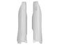 FORK PROTECTORS RTECH WHITE KAWASAKI KLX450R 07-16 KX125 07-08 KX250 07-08 KX250F 06-08 KX450F 06-08