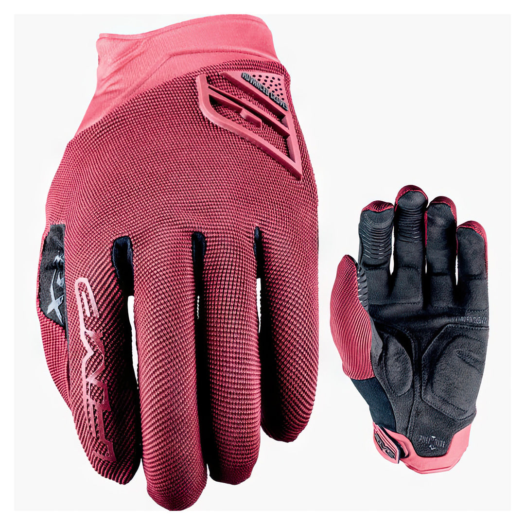 FIVE XR-Trail Gel MTB Gloves - Burgundy