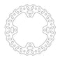BRAKE DISC REAR MOTO MASTER NITRO 240MM SUZUKI TM RACING YAMAHA