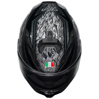 AGV K7 [DAMASCUS BLACK SILVER] 7