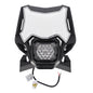 HEADLIGHT VSL LUMEN-X - Black