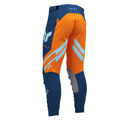 THOR MX PANT LAUNCHMODE FUTURA NAVY/ORANGE