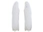 FORK PROTECTORS RTECH WHITE YAMAHA YZ YZX YZF YZFX