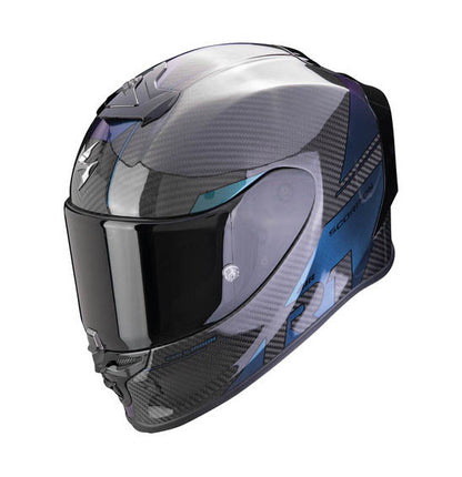 Scorpion EXO-R1 EVO CARBON AIR RALLY - Black/Chameleon