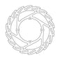BRAKE DISC FRONT MOTO MASTER FLAME 270MM SUZUKI RMZ250 19-ON RMZ450 18-ON