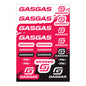 GasGas Racing Sticker Sheet