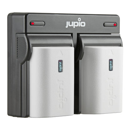JUPIO BATTERY CHARGER KIT DUAL 2X LP-E6NH 2130MAH FOR CANON DIGITAL CAMERAS
