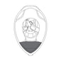 AGV K3 WIND PROTECTOR [GREY]