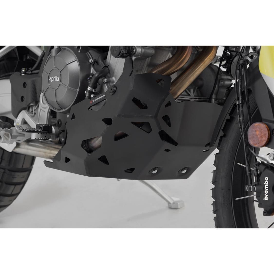 BASH PLATE SW MOTECH BLACK APRILIA TUAREG 660 22-ON