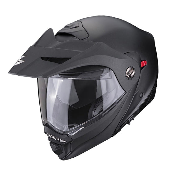 Scorpion EXO ADX-2 SOLID - Matt Pearl Blk (Modular)
