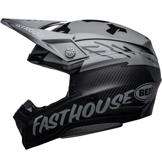 Bell MOTO-10 SPHERICAL Fasthouse BMF LE Grey/Black