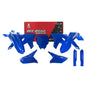 PLASTICS KIT RTECH 6 PIECE BLUE WHITE YAMAHA YX450FX 24 YZ250F 24-25 YZ450F 23-25 YZ450FX 24-25