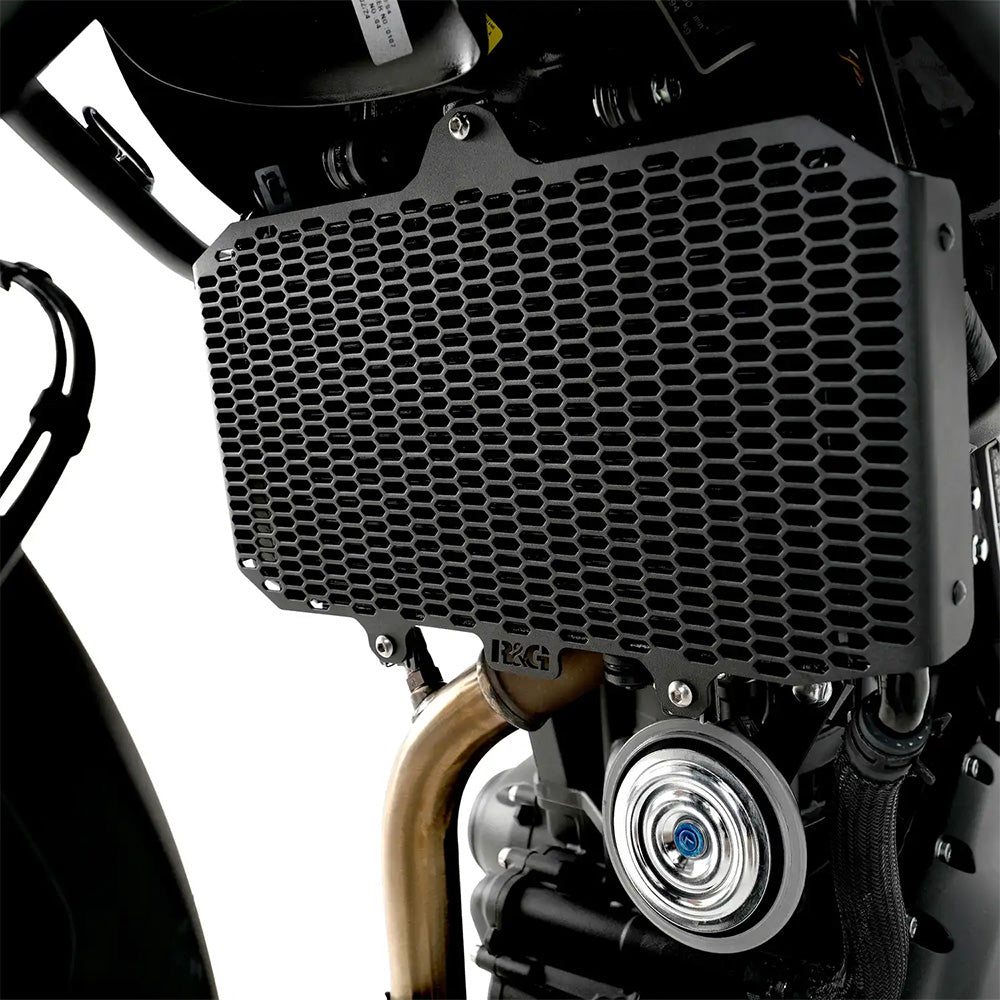 Black Royal Enfield Himalayan 450 Pro Radiator Guard R&G