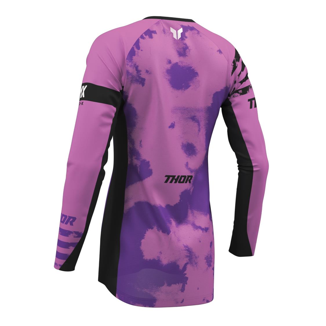 THOR JERSEY WOMEN LAUNCHMODE BLEACH BLK/ORG