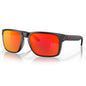 Oakley Holbrook XL Sunglasses Matte Black Frame with PRIZM Ruby Lens