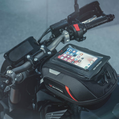 SW MOTECH SMART PHONE DRYBAG FOR MOLLE SYSTEM FITS ON EVERY PRO TANK BAG 170MM X 100MM