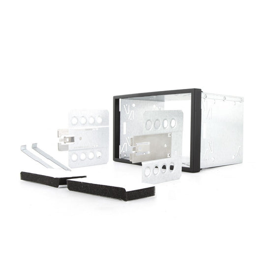 FITTING KIT UNIVERSAL DOUBLE DIN CAGE 100MM