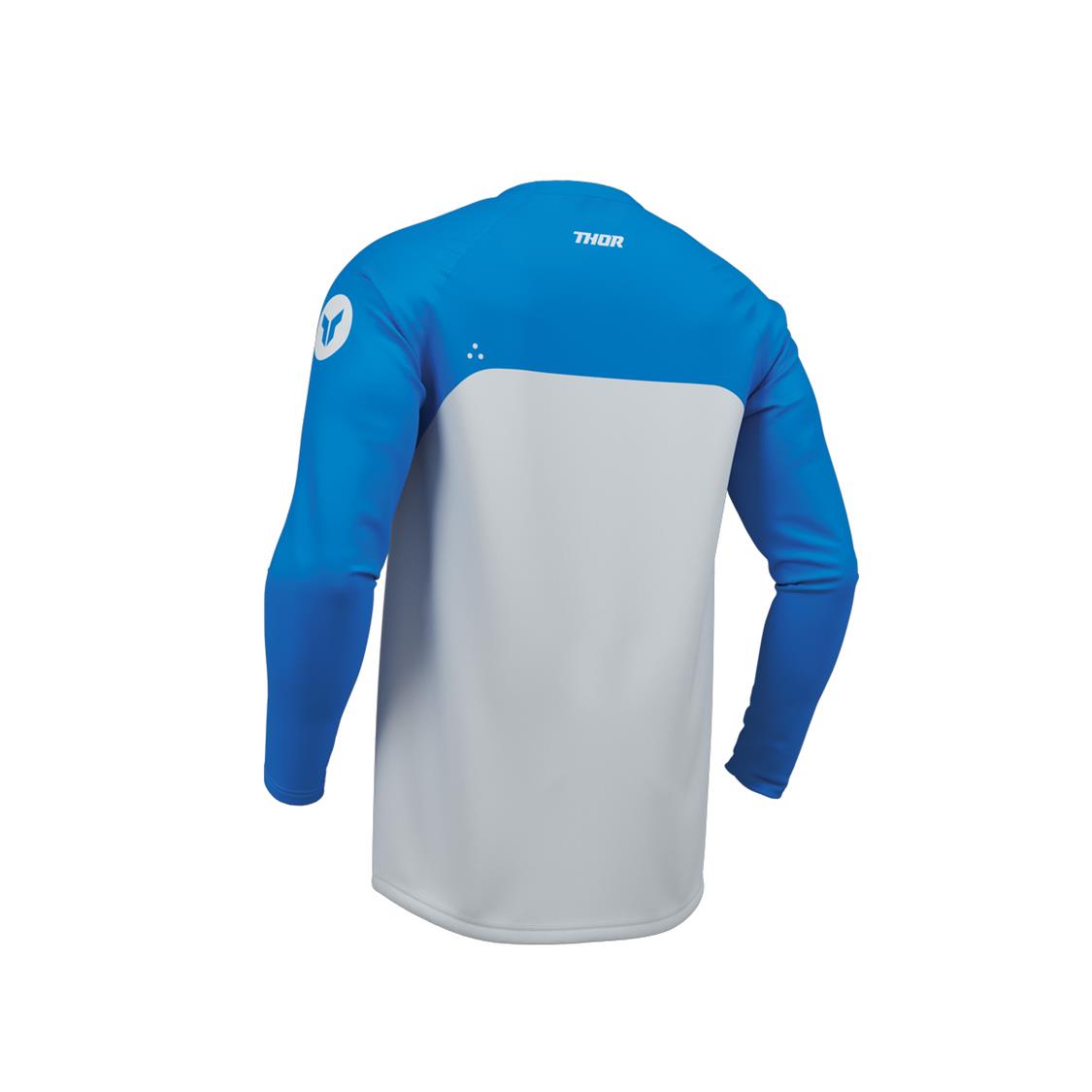 THOR MX JERSEY YOUTH RIDEMODE MENACE BLUE
