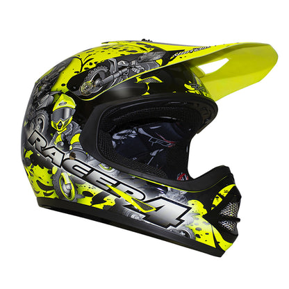 RACER 4 KIDS FLURO YELLOW