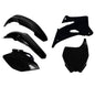 PLASTICS KIT RTECH 5 PIECE BLACK YAMAHA YZ250F 06-09 YZ450F 06-09