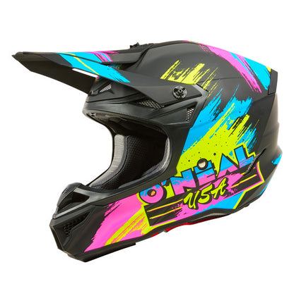 O'Neal 5SRS RESEDA Helmet - Black/Neon