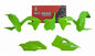 PLASTICS KIT RTECH 5 PIECE GREEN KAWASAKI KX250 KX250F KX250X KX450F KX450X