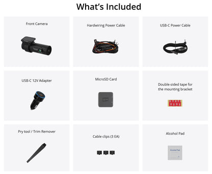 BLACKVUE DR770X-1CH-II FRONT FACING FULL HD (1080) DASHCAM 64 GB