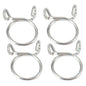 ALL BALLS FUEL LINE CLAMP REFILL KIT 4PC 10.00MM