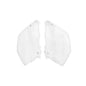 SIDE PANELS RTECH WHITE YAMAHA YZ125 02-14 YZ250 02-14