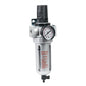 IWATA 2SPRAY AIR FILTER / MOISTURE TRAP & REGULATOR WITH GAUGE 1/4"