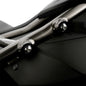 Rear Foot Rest Blanking Plates for Suzuki GSX-8S 23-- GSX-8R 24-- GSX-8TT 25- & GSX-8T 25- (PAIR) Black R&G