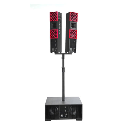 DILLINGER LABS DFA + DFB SPEAKER PAIR & SINGLE SUBWOOFER BATTERY POWERED WIRELESS PRO AUDIO KIT
