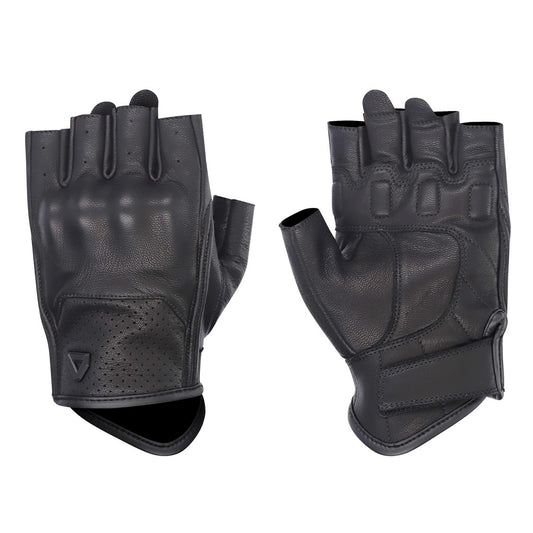 DriRider Legacy Fingerless Gloves - Black
