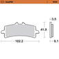 BRAKE PADS MOTO MASTER FRONT ROAD PRO SINTERED DUCATI KAWASAKI KTM MV SUZUKI YAMAHA