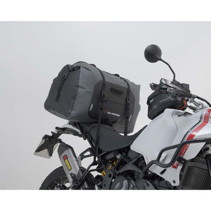 TAIL BAG SW MOTECH DRYBAG 60 LITRE WEATHERPROOF GREY BLACK