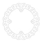 BRAKE DISC REAR MOTO MASTER NITRO 210MM HUSQVARNA TC85 KTM 250F 250R 350 E-SX FREERIDE 85SX