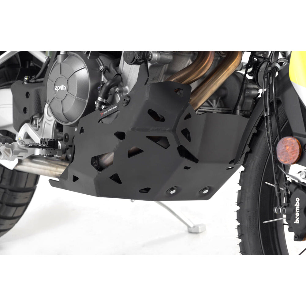 BASH PLATE SW MOTECH BLACK APRILIA TUAREG 660 22-ON