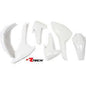 PLASTICS KIT RTECH 4 PIECE WHITE HUSQVARNA FE TE TX