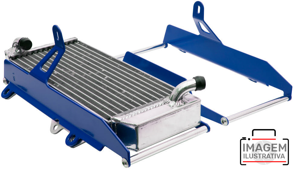 RADIATOR BRACE CROSSPRO YAMAHA YZ125 05-ON YZ125X 20-ON YZ250 05-ON YZ250X 16-24 BLUE