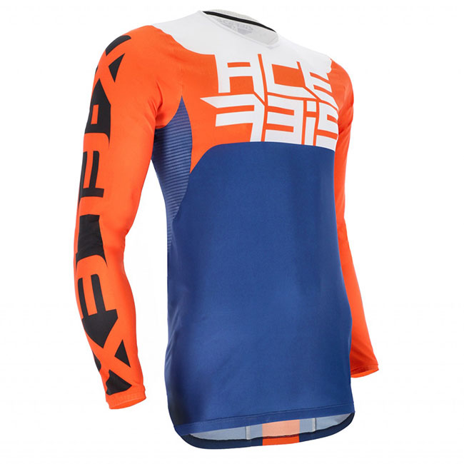 ACERBIS JERSEY MX X-FLEX TWO BLUE ORANGE