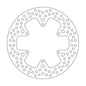 BRAKE DISC REAR MOTO MASTER HALO 240MM KTM 990 ADVENTURE R 06-13