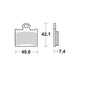 BRAKE PADS REAR MOTO MASTER PRO SINTERED FOR HUSQVARNA KTM